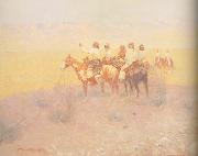 Frederic Remington Evening in the Desert (mk43) oil painting reproduction